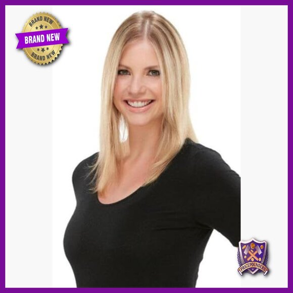 Synthetic Hair Topper with Monofilament Base, 10\
